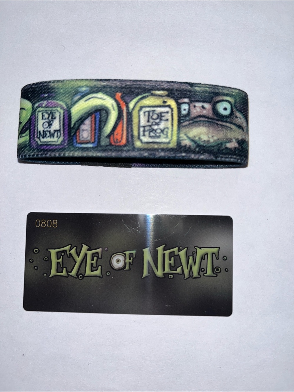 ZOX Eye Of Newt Collectible Bracelet, #0808 Halloween Unisex Toad